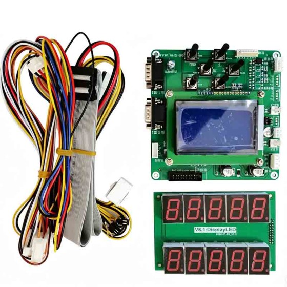 Coin Changer Kit Stainless Steel Rechargeable