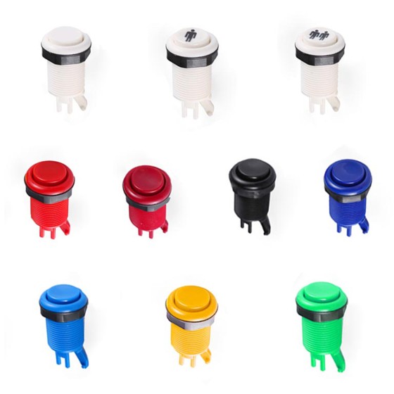 American Style for Push Button Kits 1P/2P Arcade Buttons