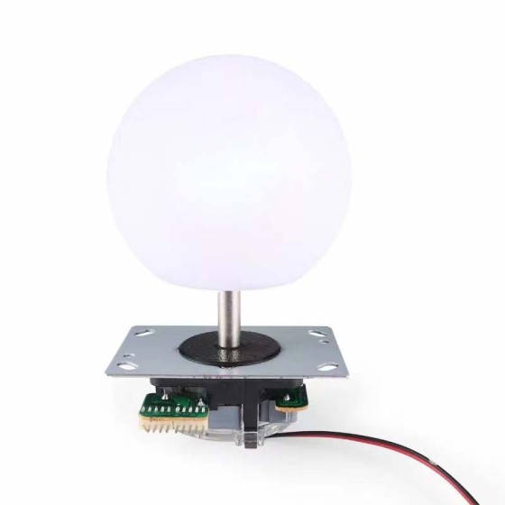 12V Luminous LED Arcade Big Round Joystick