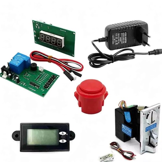 DC 12V Multi Coin Operated Timer Control Box