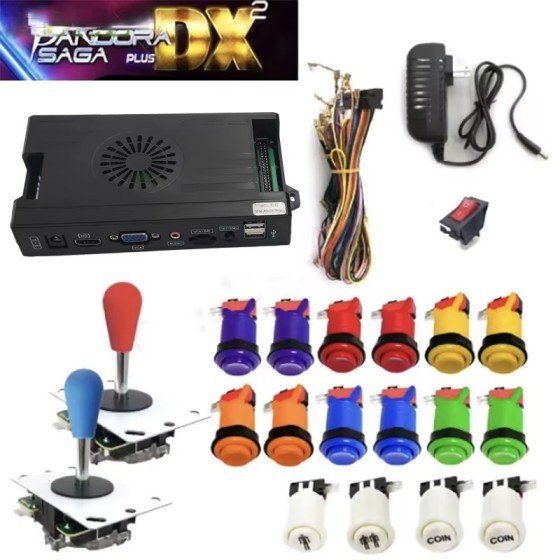 12V PCB Motherboard Retro Cabinet with VGA 3P/4P Jamma Support