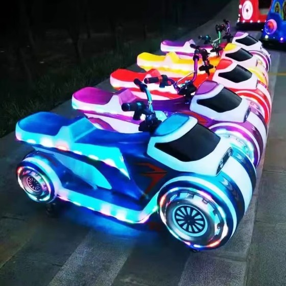 Indoor/Outdoor Metal Bumper Car Equipment Electric Motorcycle Amusement
