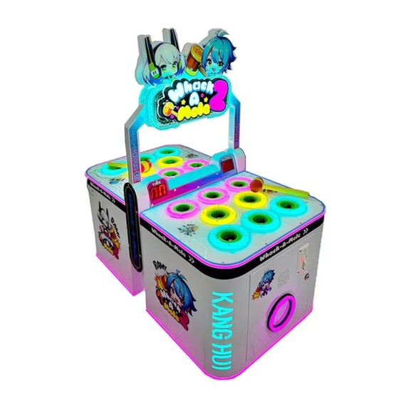 Groundhog Beater Hammer Frog Head Whack-a-Mole Game Machine