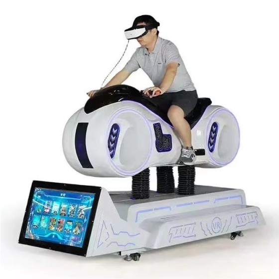 Indoor VR Motorcycle Racing Simulator Virtual Reality Game