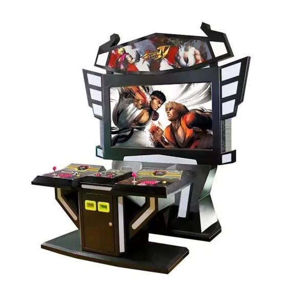 Large Arcade Two-Player Fighting Game