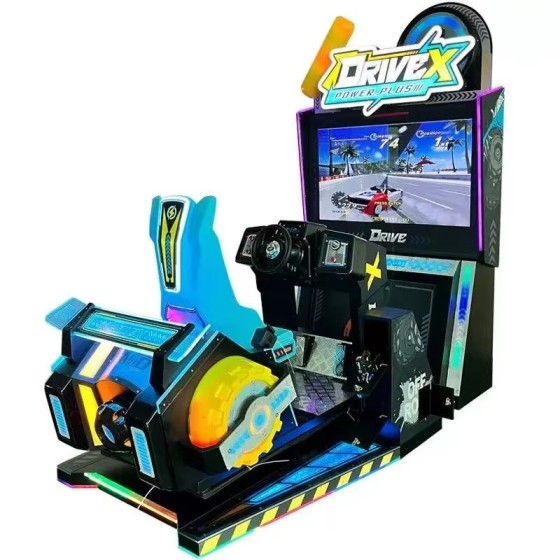 55 Inch Racing Game Simulator 3D Dynamic Arcade Realistic Racing Experience