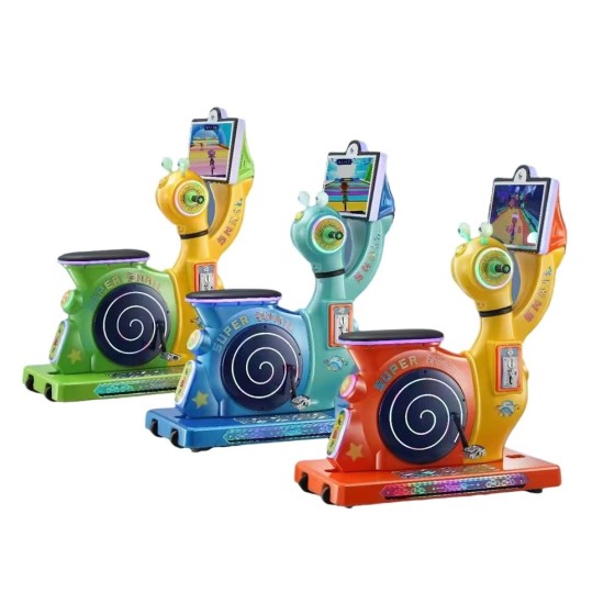 Snail Machine Indoor Coin Operated Motorcycle Simulator