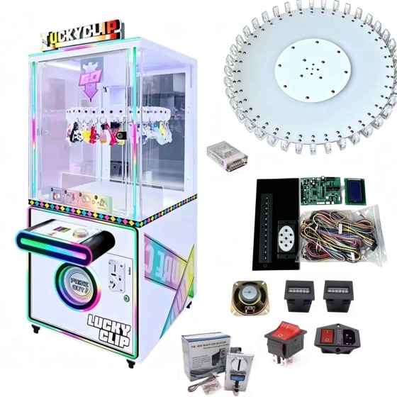 Vending Machine 60 Clip Claw Game DIY Kit