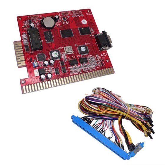 Red Board Multi Game Stainless Steel PCB XXL 7/17 50 in 1/XXXL 22 in 1