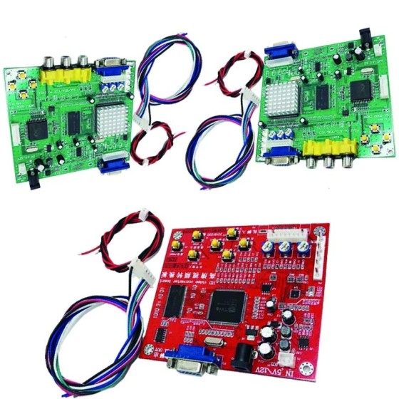 Gbs-8200 Neo Geo Video Game Board High-Definition Video Output Conversion Red Green