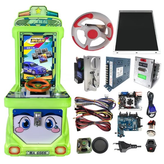 Coin-Operated Motherboard Kit Plastic Components Kids