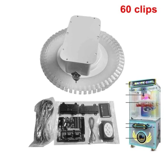 24/30/40/60 Clip Game Machines 12v Customized Clips Gift Claw PCB Board Kit