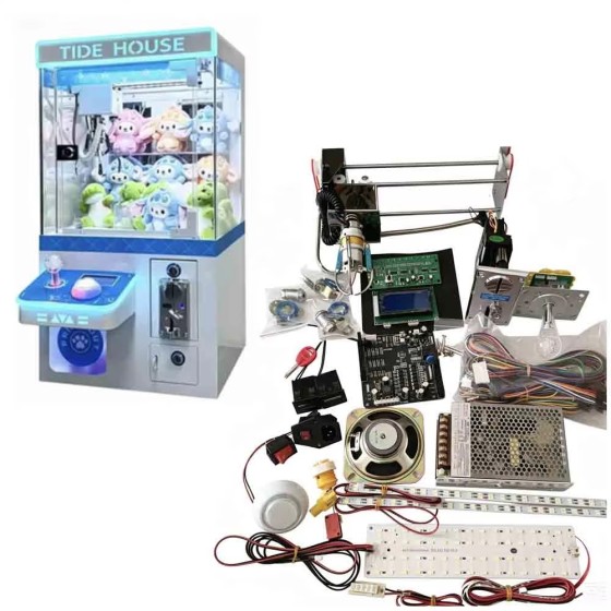 Mini Claw Machine Kit Includes Motherboard