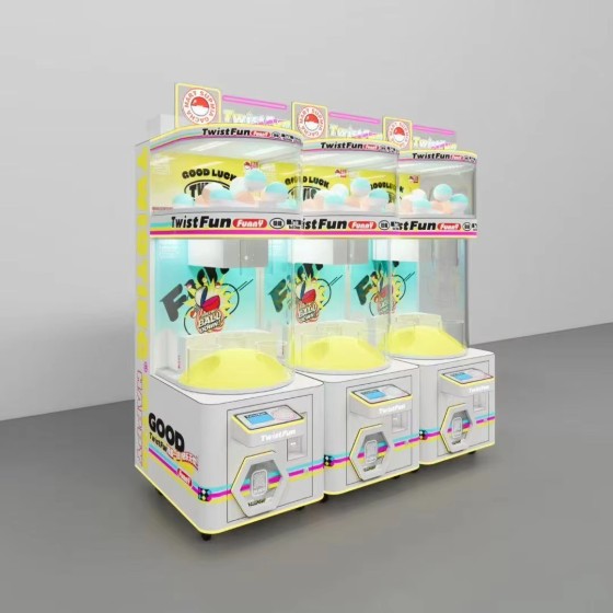 Various Metal Coin Operated Claw Machines