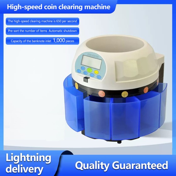 Automatic Coin Sorter and Counter Machine
