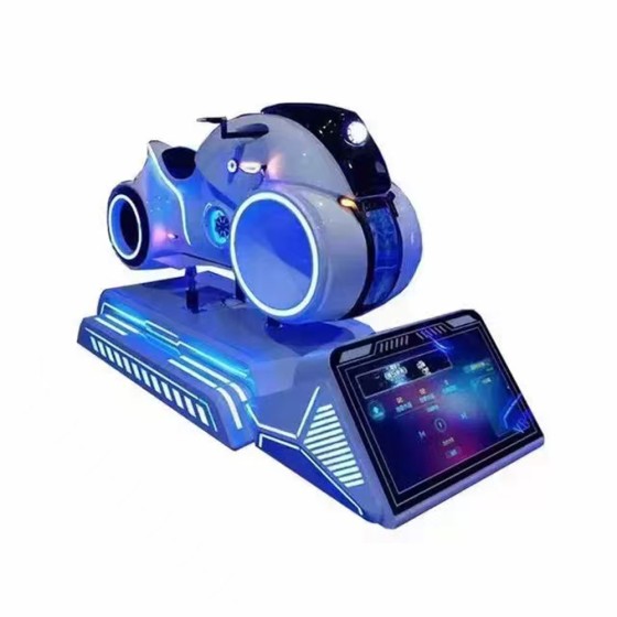 Dreamland Hot Sale Super 9D VR Simulator Outdoor Motorcycle Game Machine