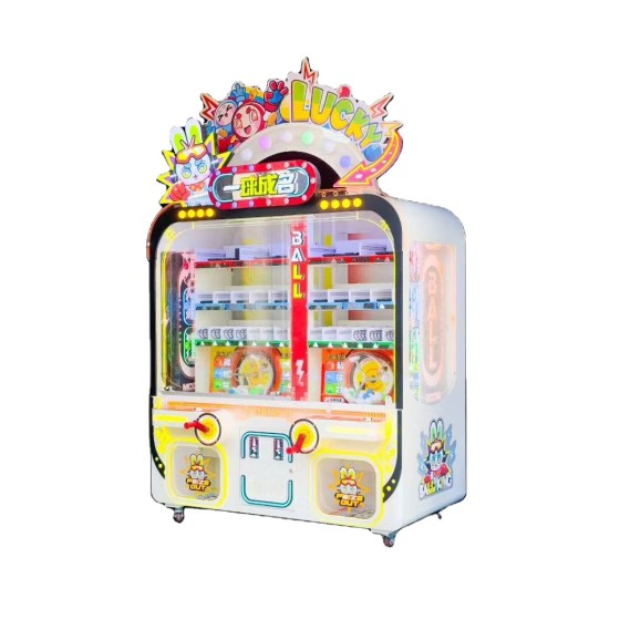 Coin-Operated Ball Roller Catch Arcade Prize Vending Machine