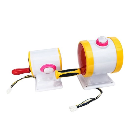 Mini Arcade Game Machine Fishing Joystick Rocker Catcher Video Fish Simulator DIY Kit