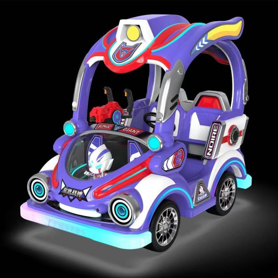 Four-Wheel Indoor Battery Operated Parent-Child Go Kart Square Carnival Commercial Toy Car
