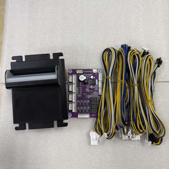 Coin Acceptor Claw Crane Arcade Machine Game Ticket Vending Equipment