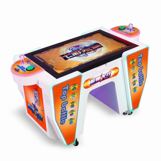 Plastic Table Interaction Arcade Video Fishing Game Machine