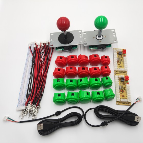 2 Player DIY USB Arcade Kit