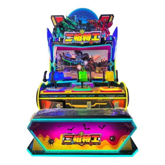 3-Player Coin Operated Video Game Simulator