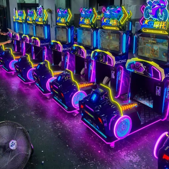 Sky Chariot Coin-Operated Speed Car Racing Simulator Arcade Game Machine